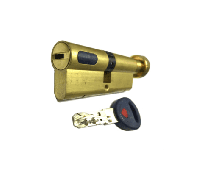 Картинка Цилиндровый механизм Mauer New Wave 4 вертушка-ключ-L=82мм/36-46/,цвет латунь, 5 ключей в Салехарде Цилиндровый механизм Mauer New Wave 4 вертушка-ключ-L=82мм/36-46/,цвет латунь, 5 ключей в Салехарде